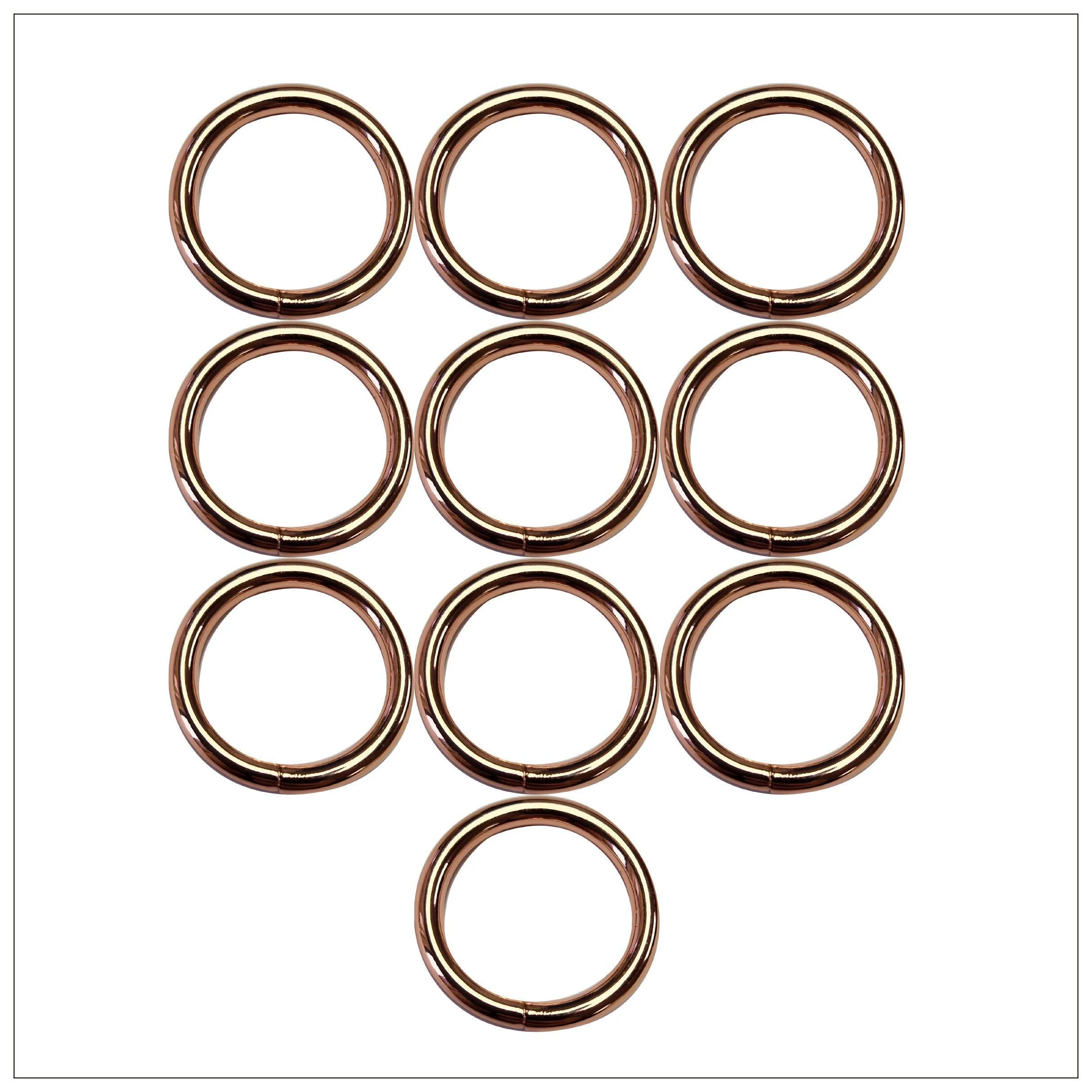 O Ring - 20mm x 3mm - Rose Gold