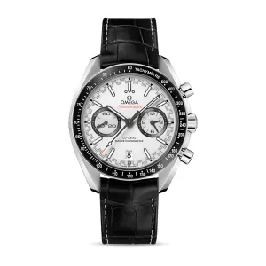 Omega Speedmaster Racing Chronograph Watch, 44.3mm White Dial, 329.33.44.51.04.001