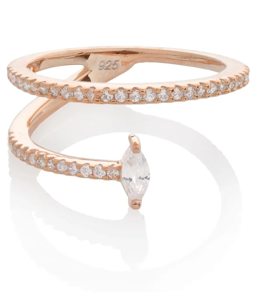 OPEN CIRCLE RING, ROSE GOLD