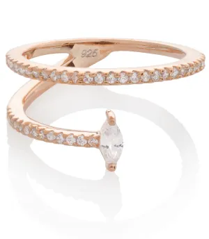 OPEN CIRCLE RING, ROSE GOLD