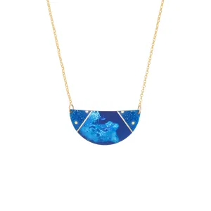 Orion Necklace in Midnight Blue