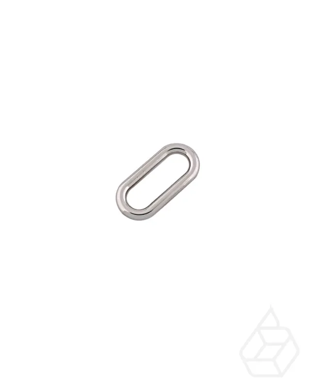 Oval ring | Silver | innersize 30,4 mm (2 pieces)