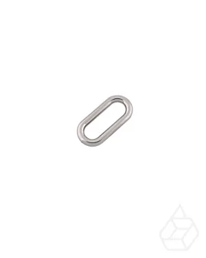 Oval ring | Silver | innersize 30,4 mm (2 pieces)