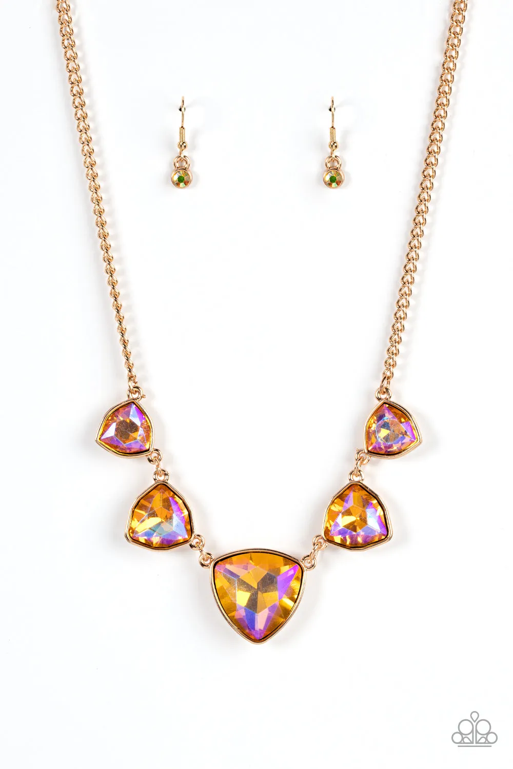 Paparazzi Cosmic Constellations Necklace Gold