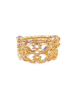 Paparazzi - Tell Me How You Really FRILL - Rose Gold Ring