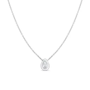Pear Cut Diamond Pendant