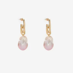 Pearl Bond Earrings in Gold