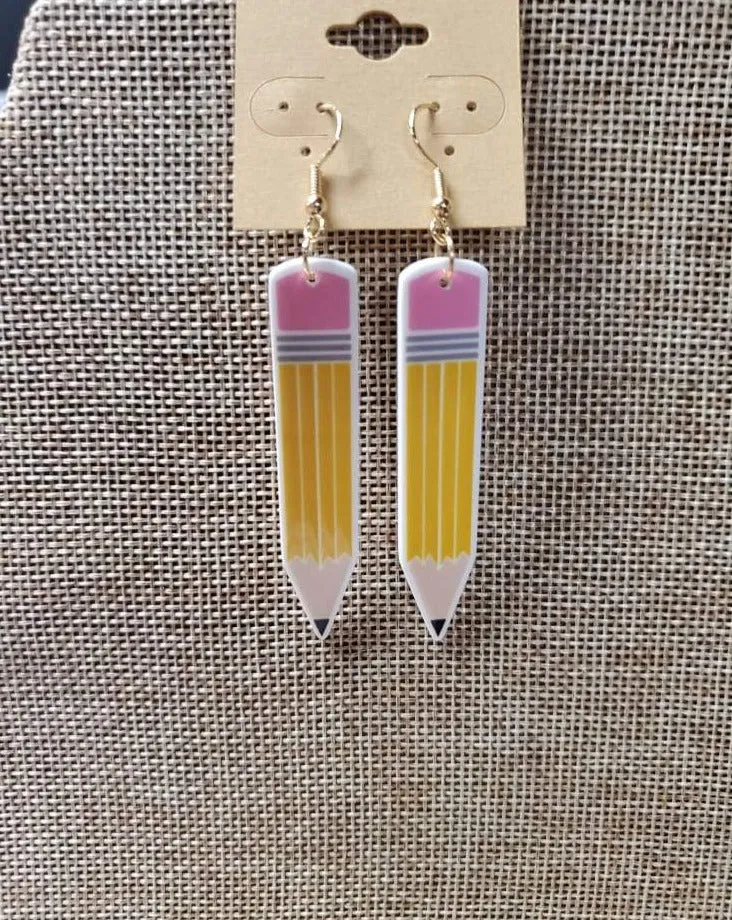 Pencil Earrings