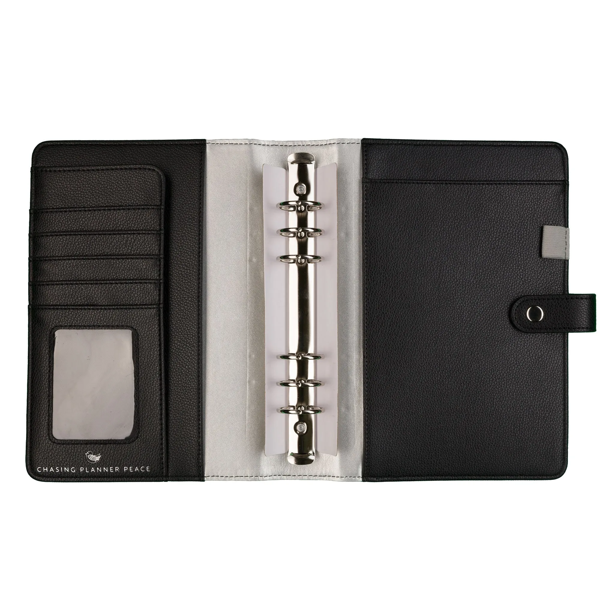 Planner Peace Black Texture A5 - Rings