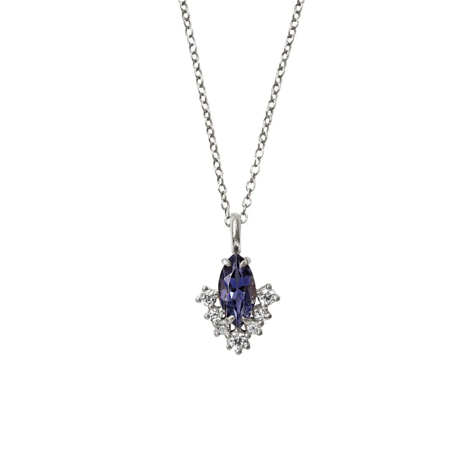 Poison Ivy Iolite Necklace