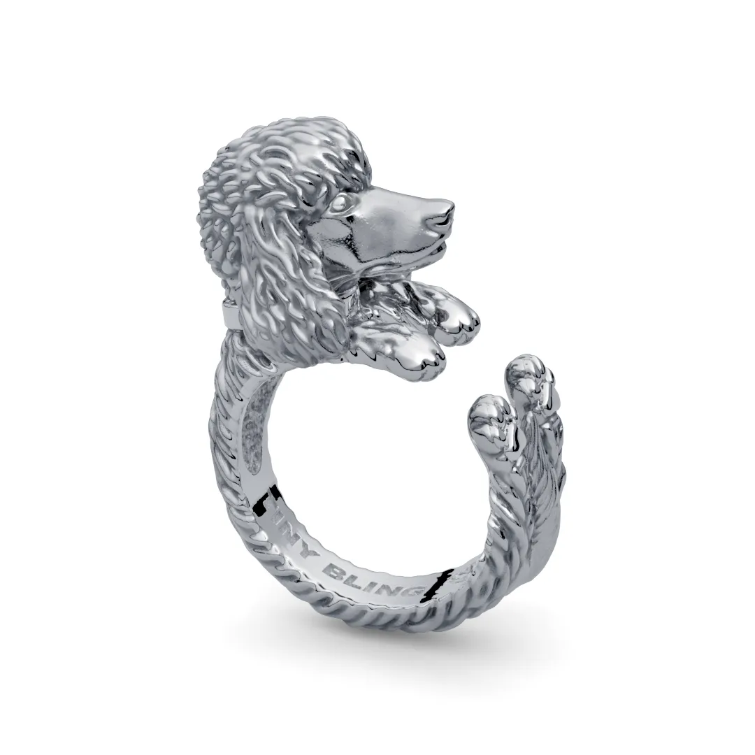 Poodle Cuddle Wrap Ring