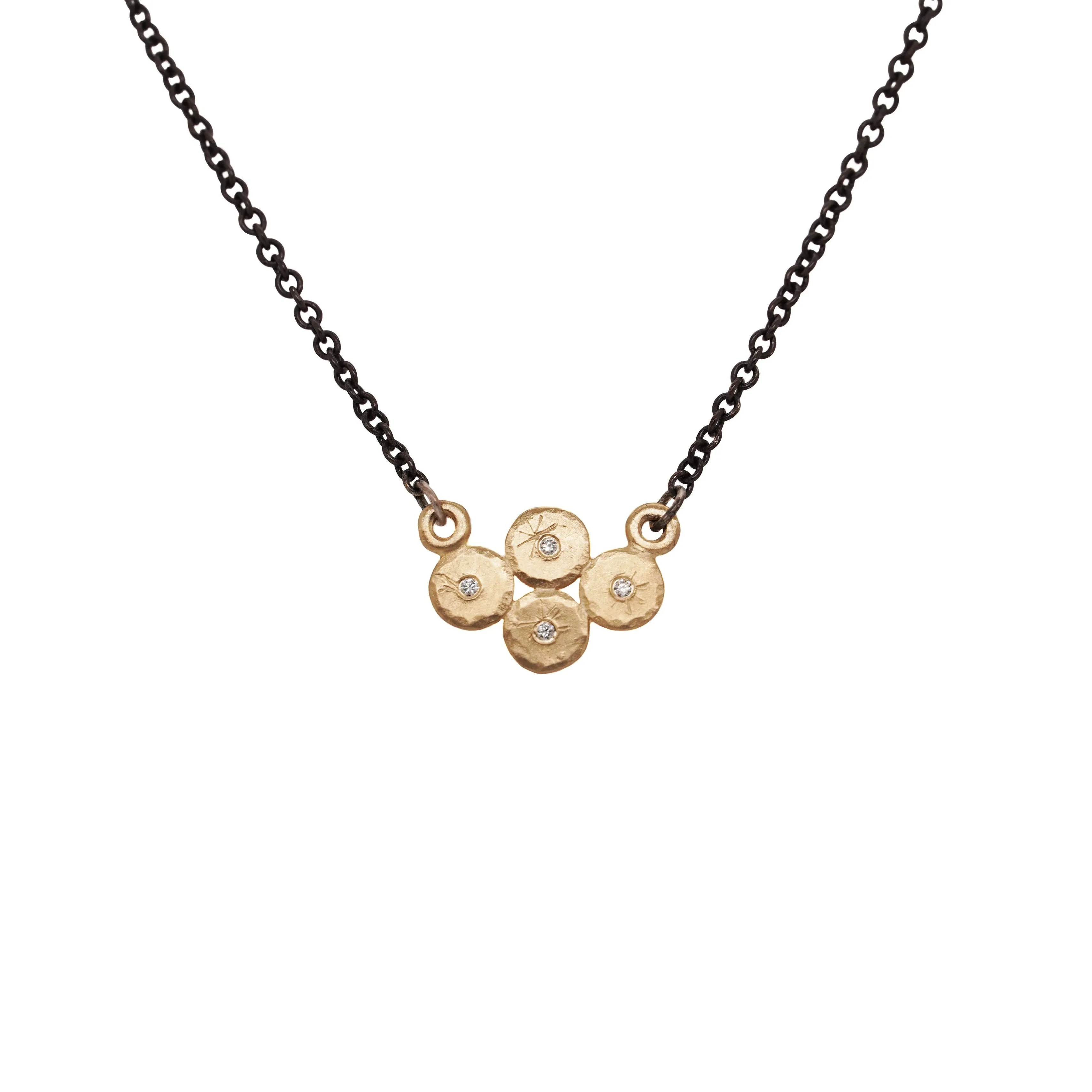 Quad Treasure Coin Necklace