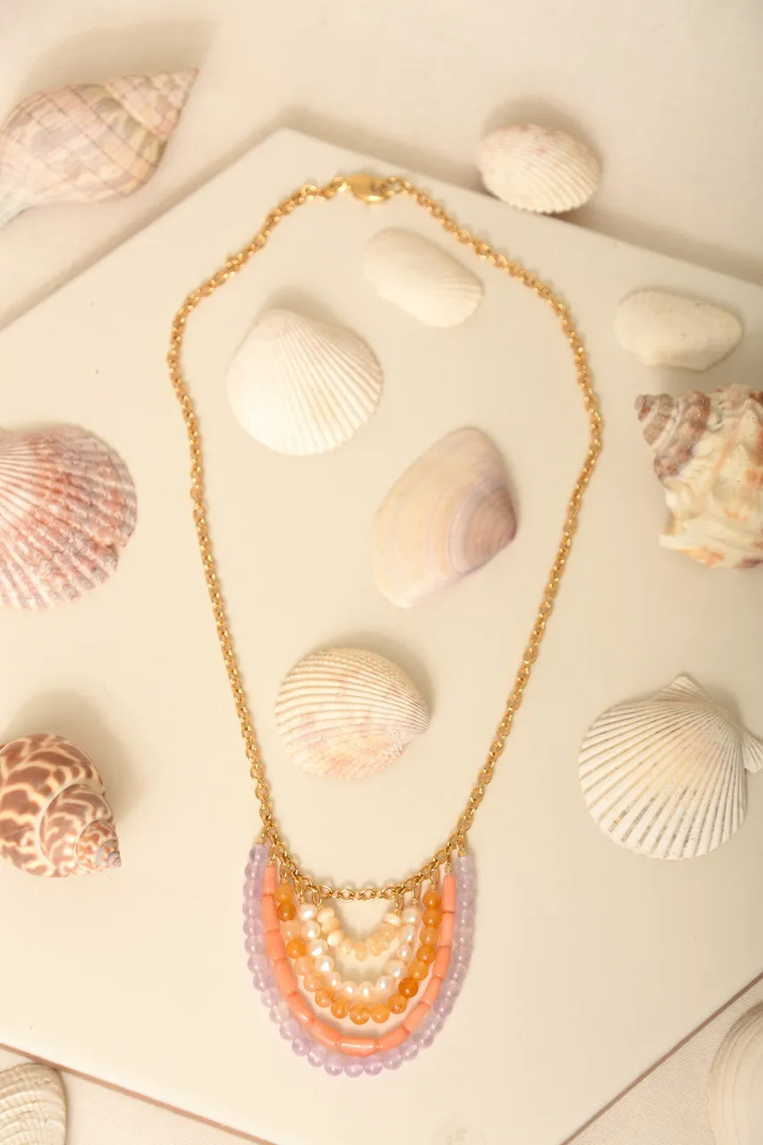 Rainbow Sherbet Necklace