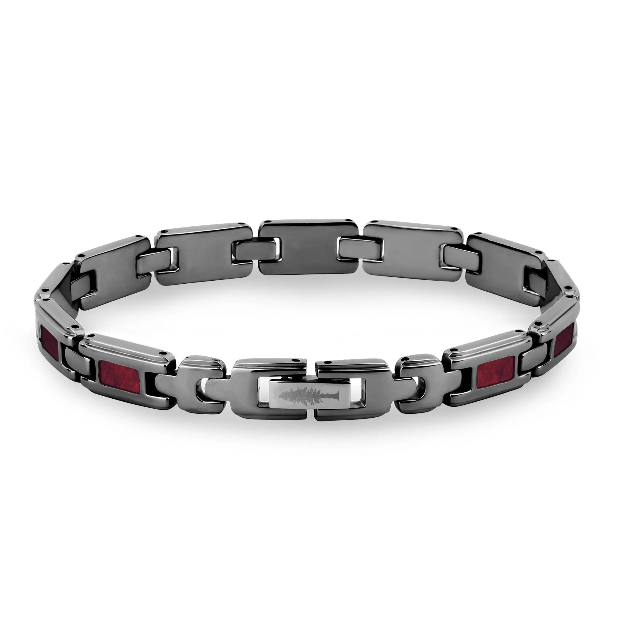 Redwood Ladies Link Bracelet - Gunmetal