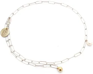 Relic, Drop & Pearl Necklace