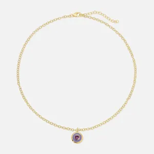 Reversible Coin Necklace