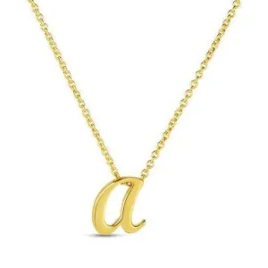 Roberto Coin 18k Yellow Gold A Pendant
