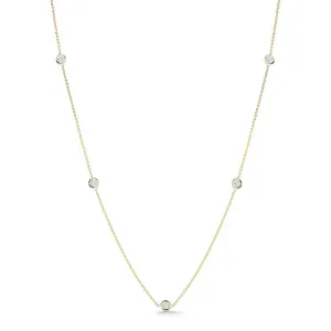 Roberto Coin Diamonds by the Inch Five Station Necklace