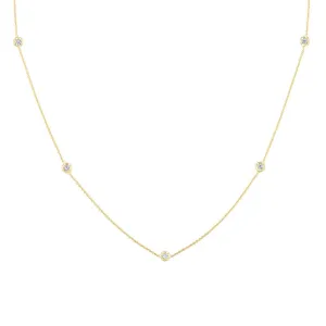 Roberto Coin Diamonds by the Inch Seven Station Diamond Necklace