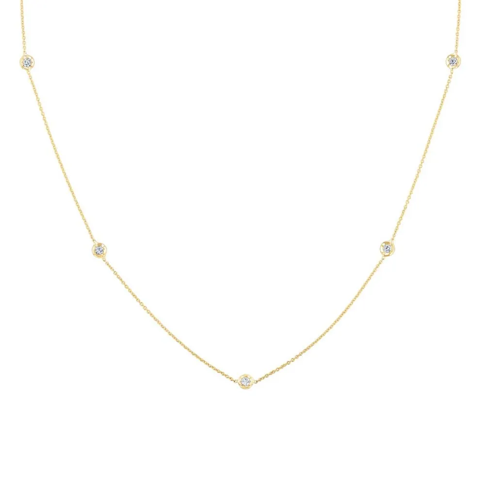 Roberto Coin Diamonds by the Inch Seven Station Diamond Necklace