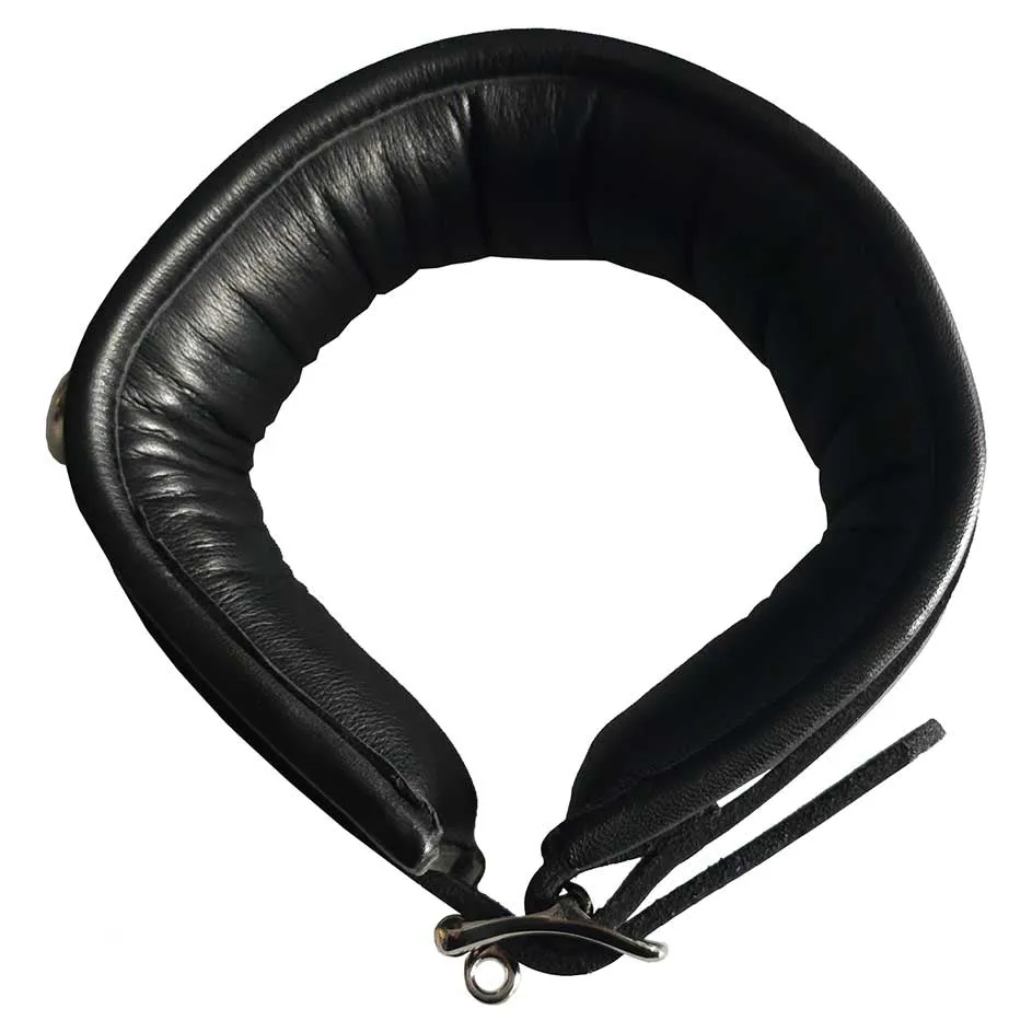 Rouge Leather 3 D-Ring Padded Collar