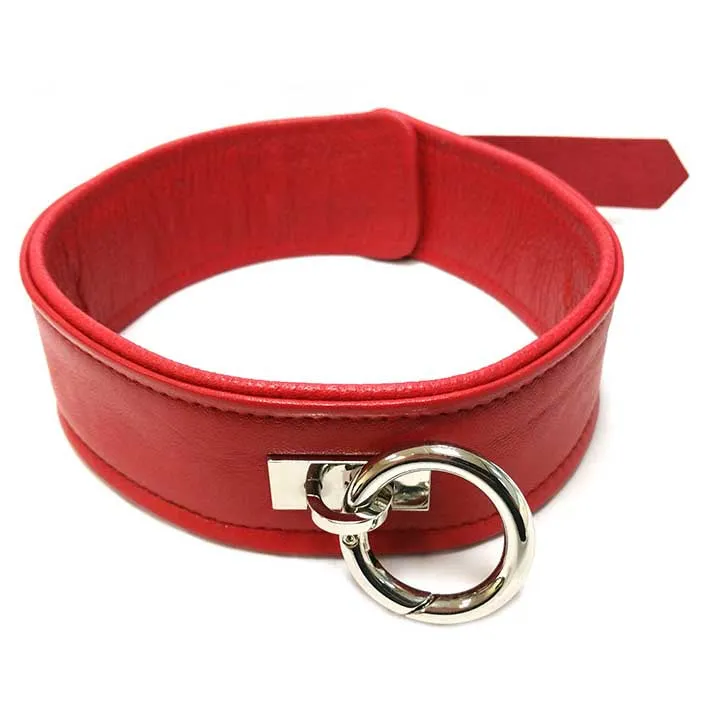 Rouge Leather Collar