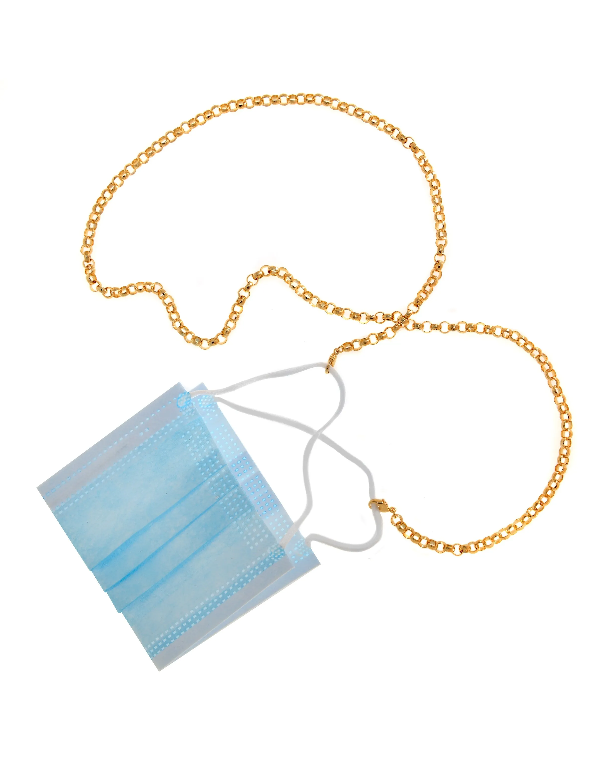 Sandra Faceted Rolo Chain