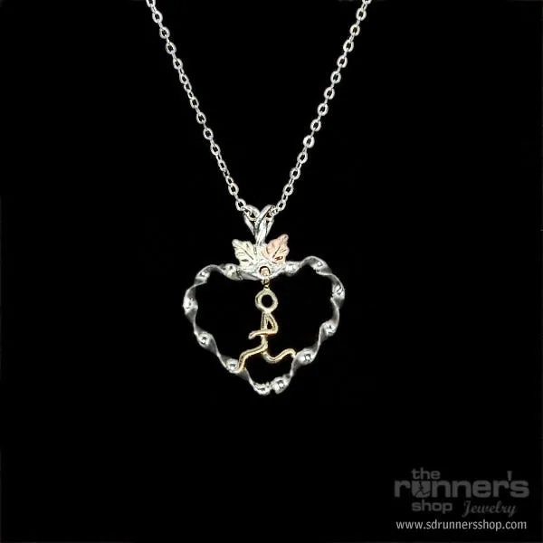 Silver Sweetheart "Hermes" Runner Necklace