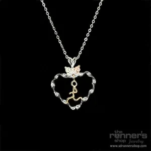 Silver Sweetheart "Hermes" Runner Necklace