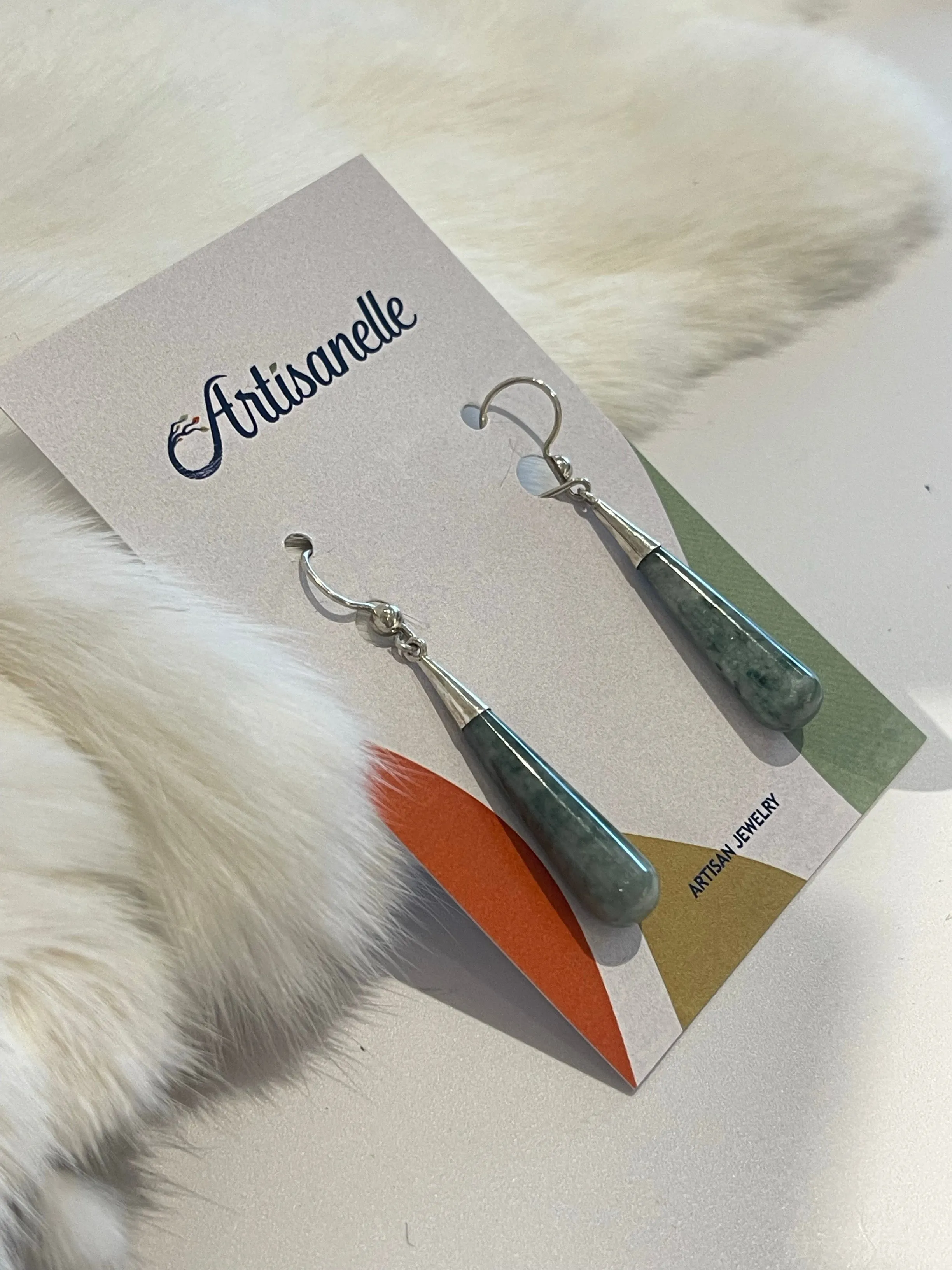 Silver Teardrops earrings