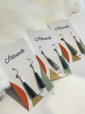 Silver Teardrops earrings