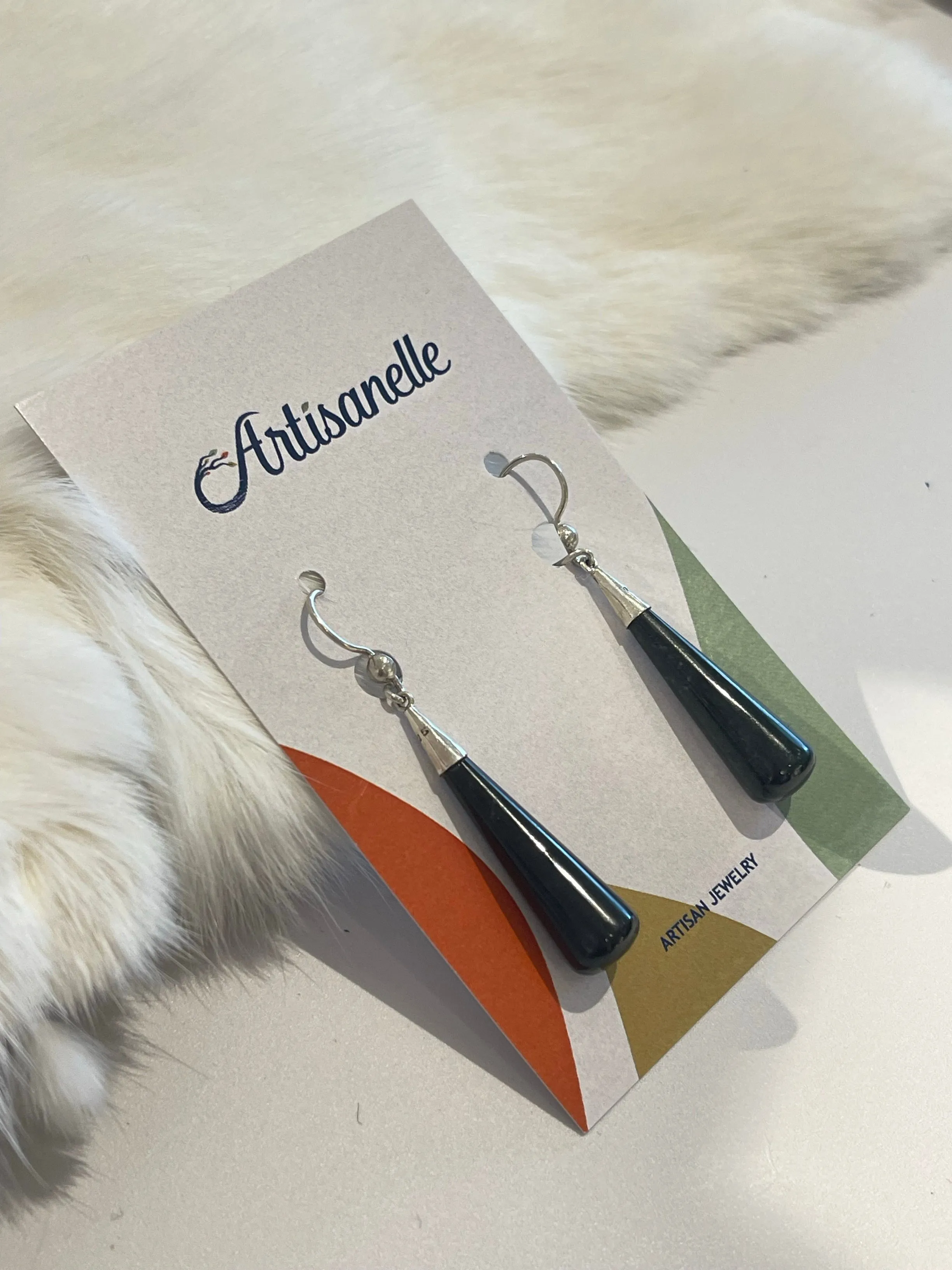 Silver Teardrops earrings