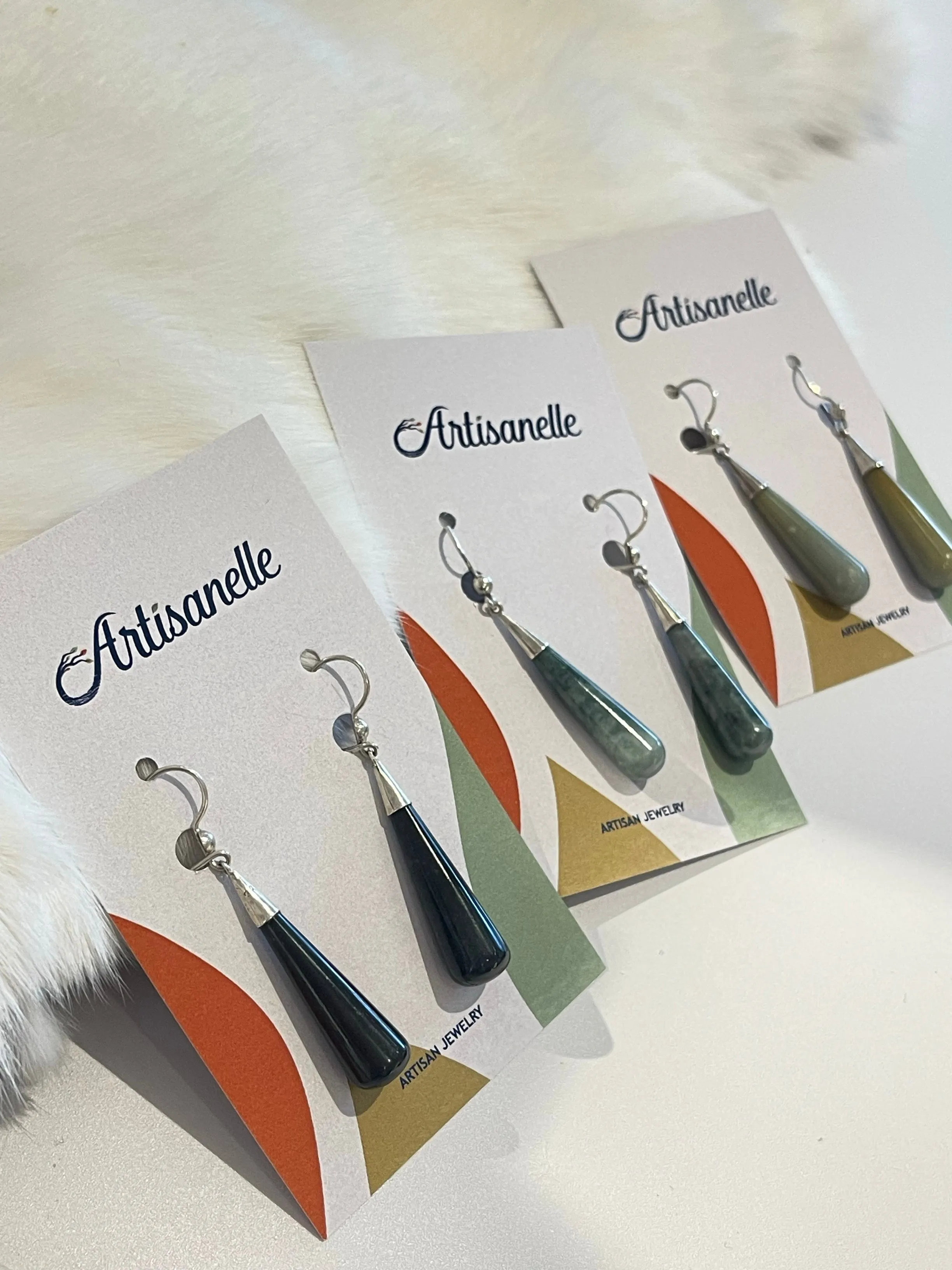 Silver Teardrops earrings