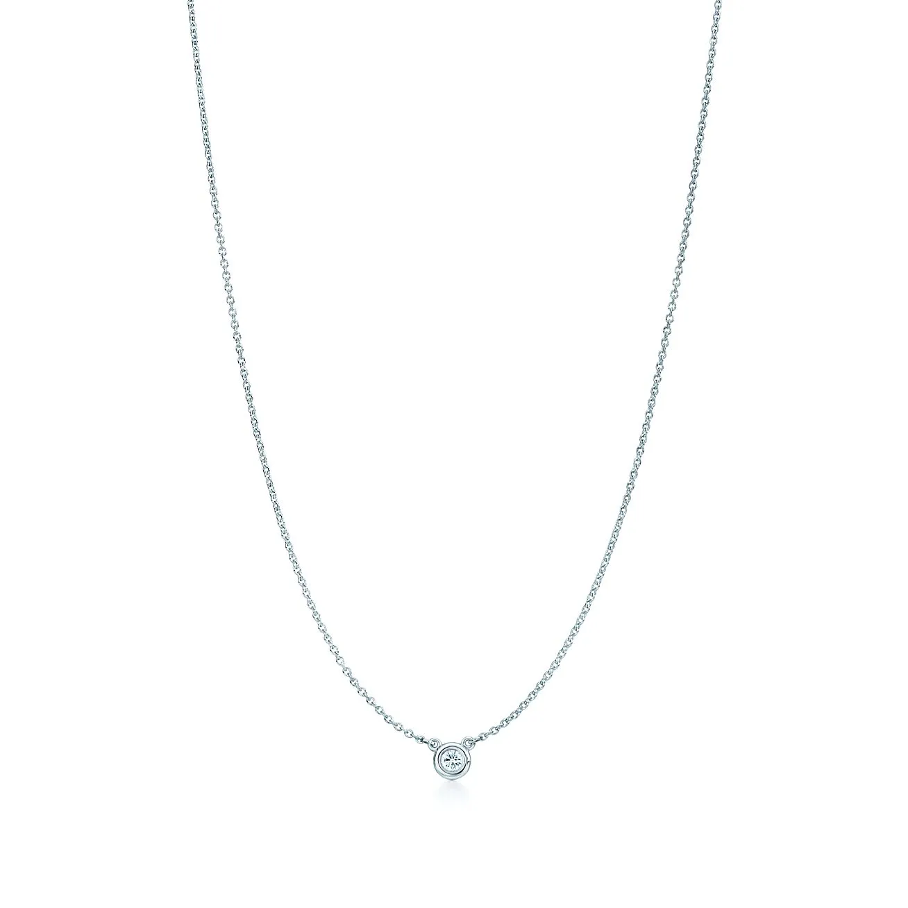 Single Diamond Necklace