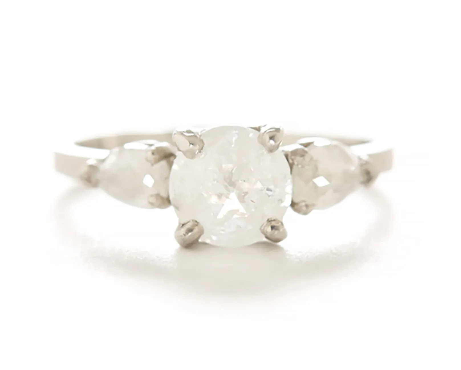 Smoke Signals Opaque Diamond Ring
