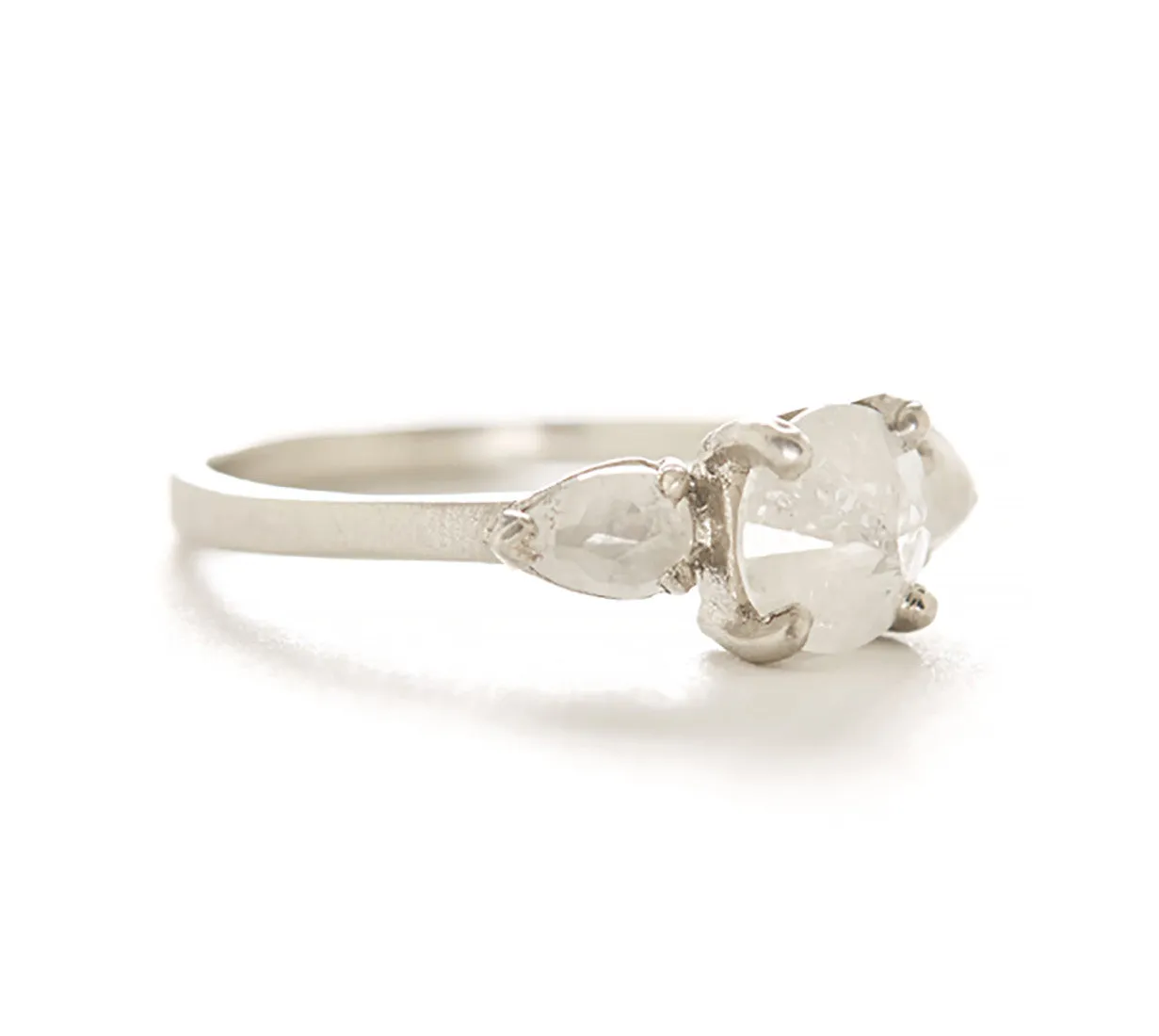 Smoke Signals Opaque Diamond Ring