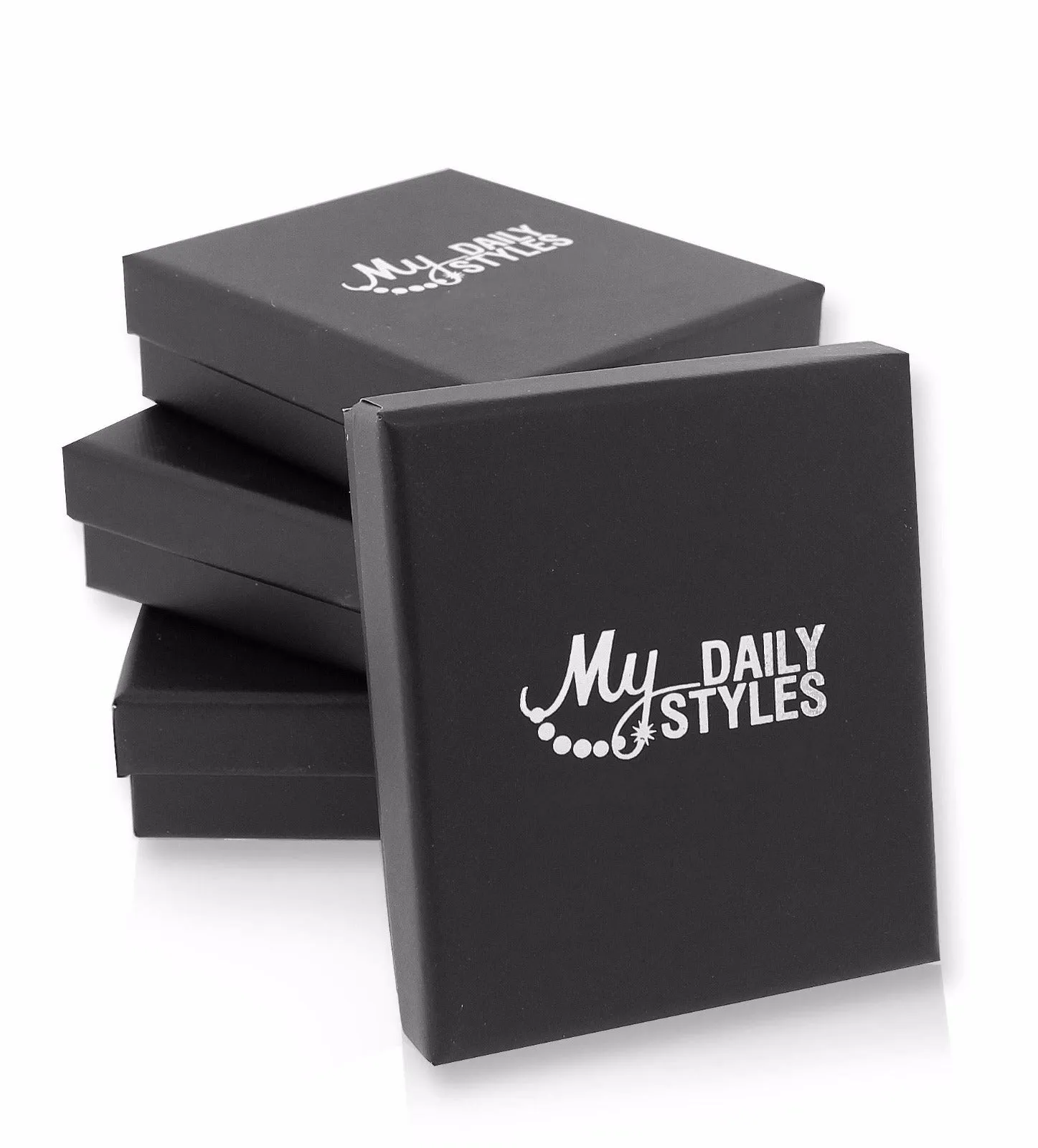 Stainless Steel Black Leather Two-Tone Wristband Men's Bracelet