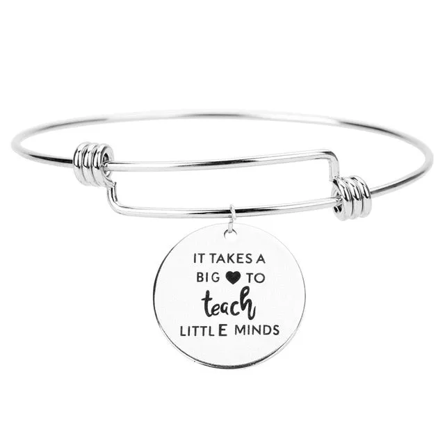 Stainless Steel Inspirational Bracelets