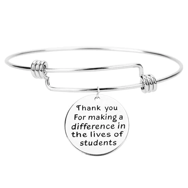Stainless Steel Inspirational Bracelets