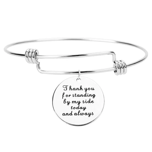 Stainless Steel Inspirational Bracelets