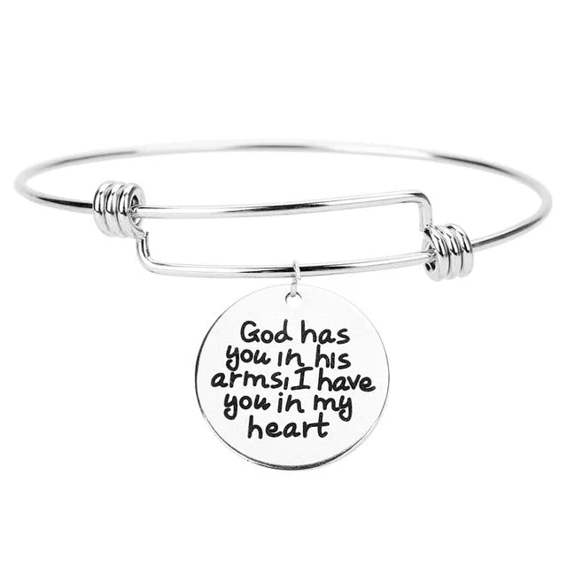 Stainless Steel Inspirational Bracelets