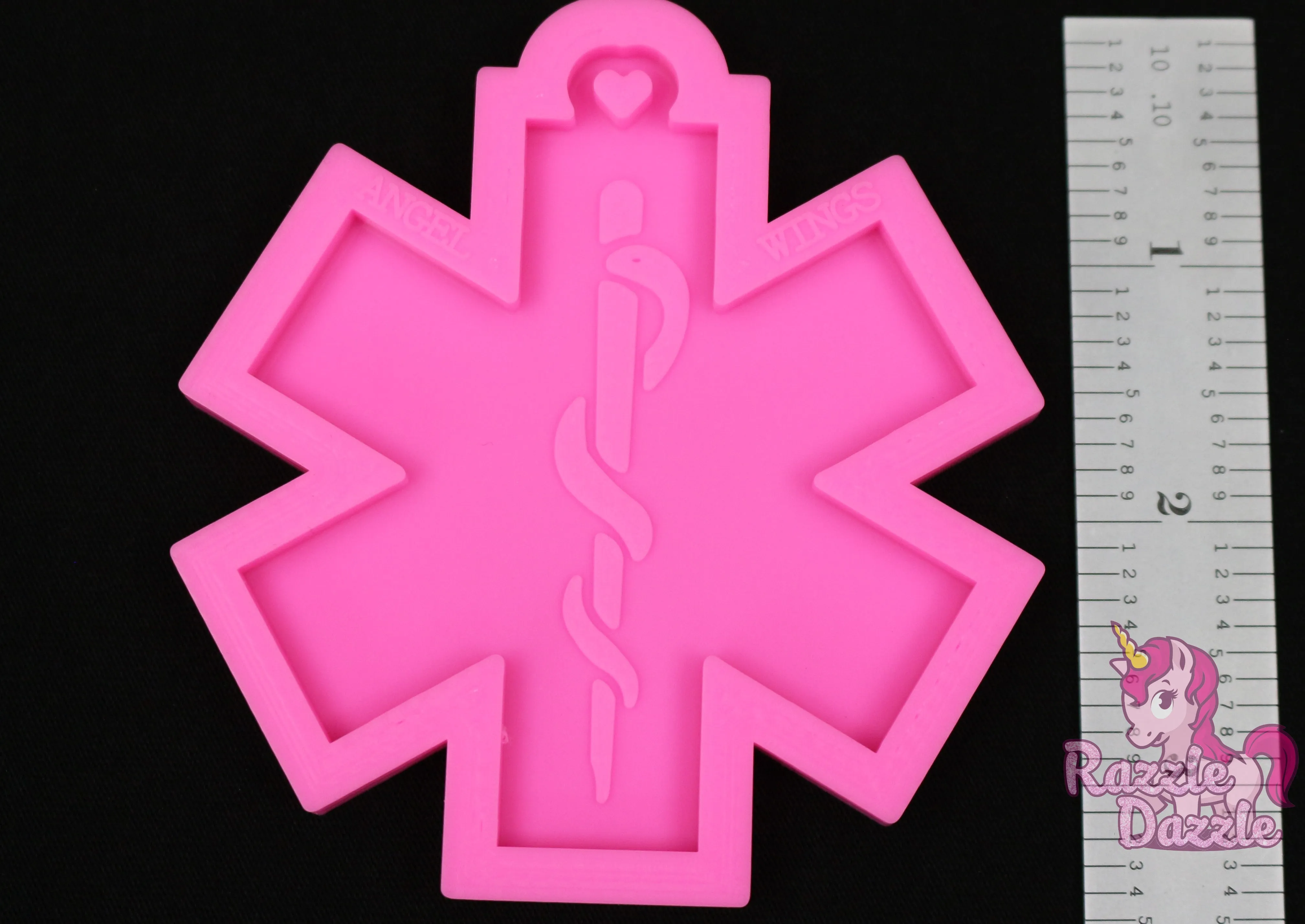 Star of Life Key Chain Mold