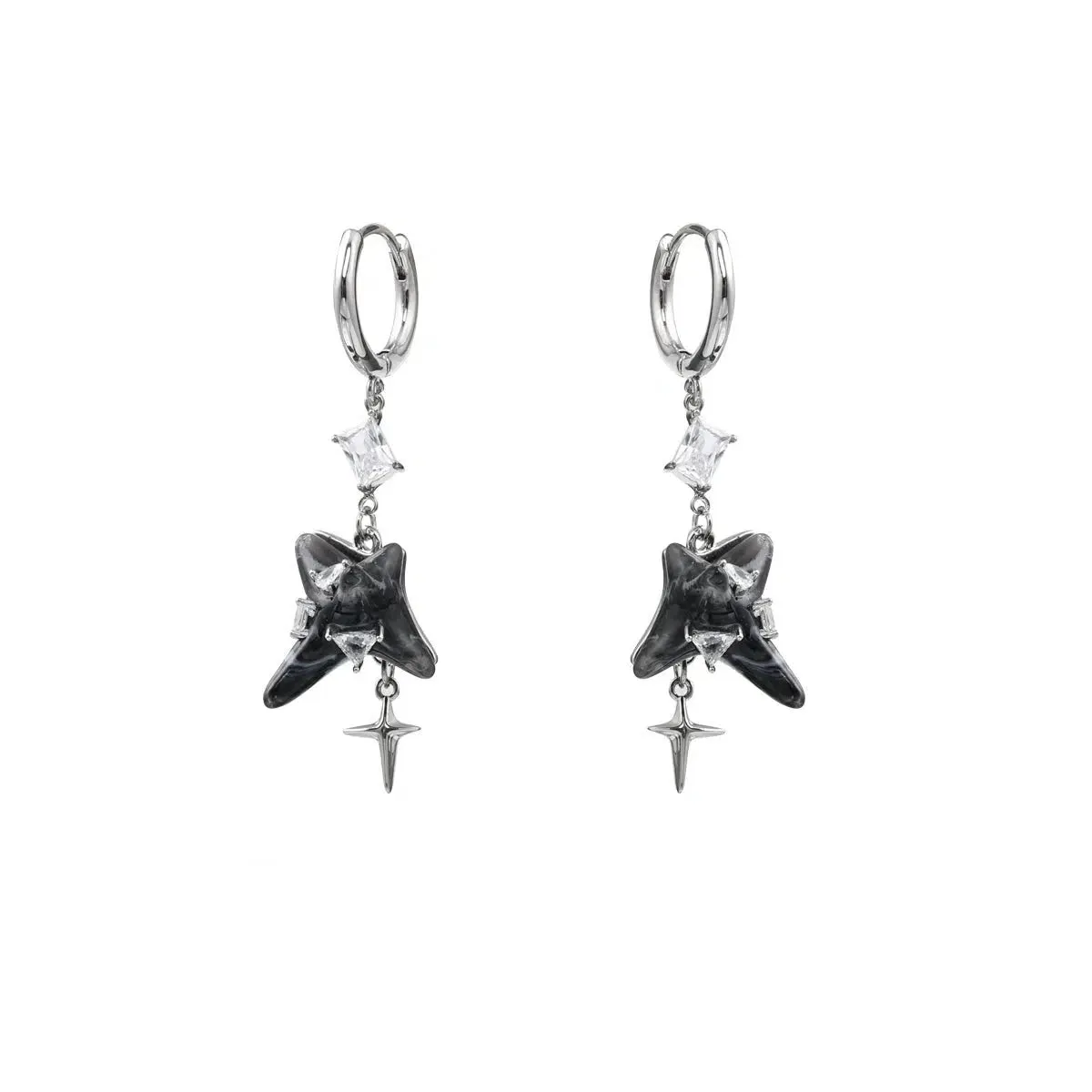 Star Pendant Earrings
