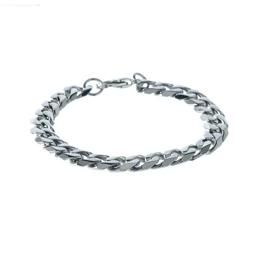 Steelx Stainless Steel (10mm) Curb Bracelet 9"