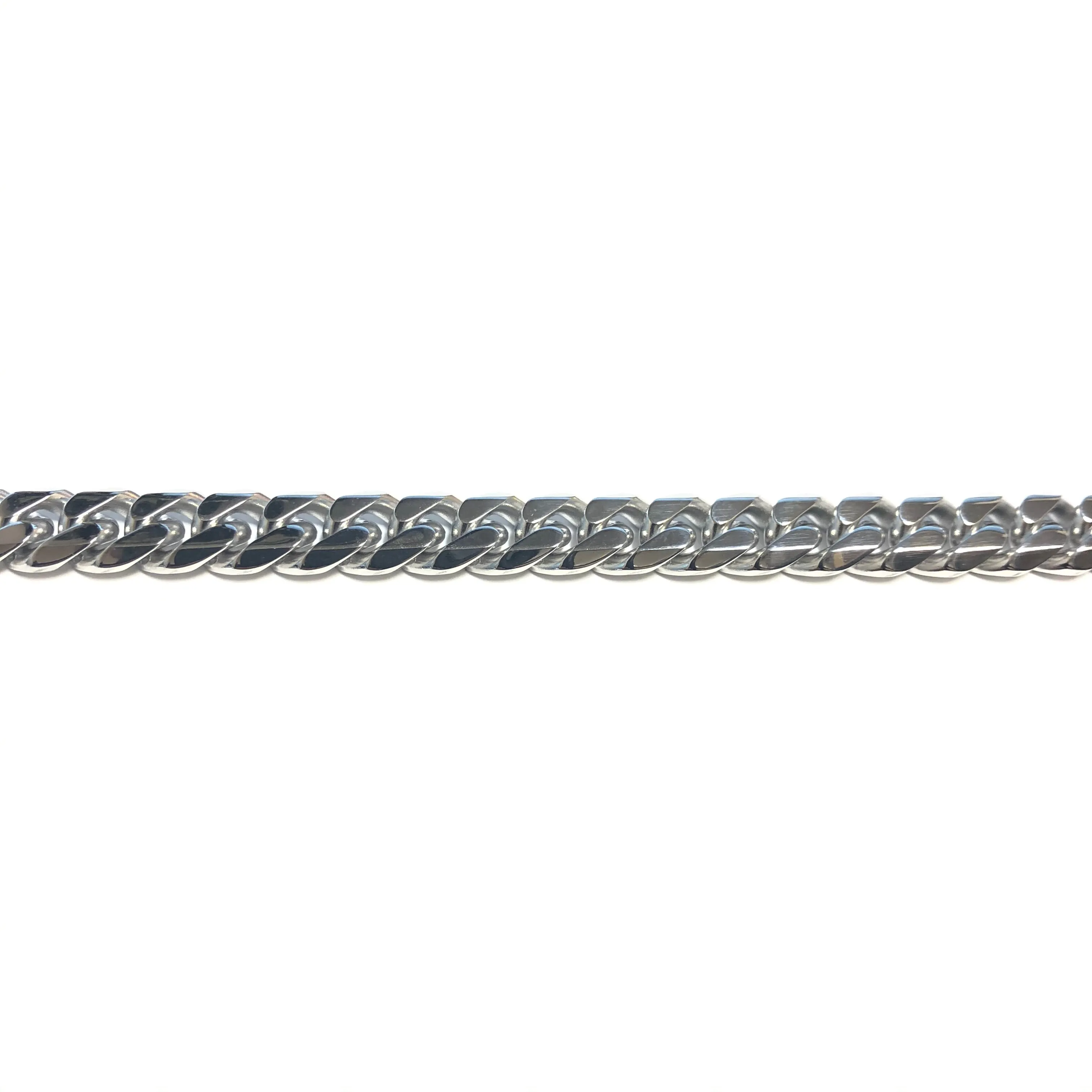 Steelx Stainless Steel (10mm) Curb Bracelet 9"