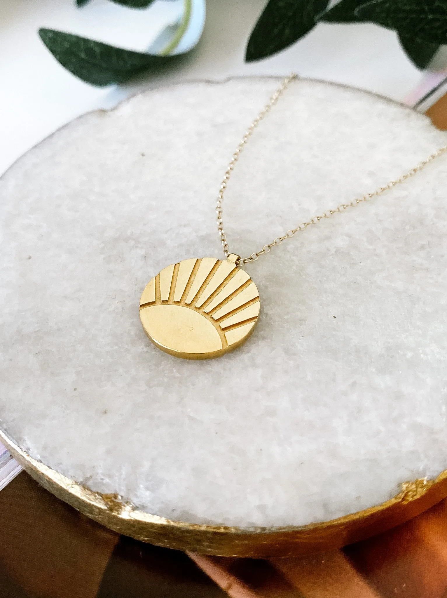 Stephanie Coin Necklace