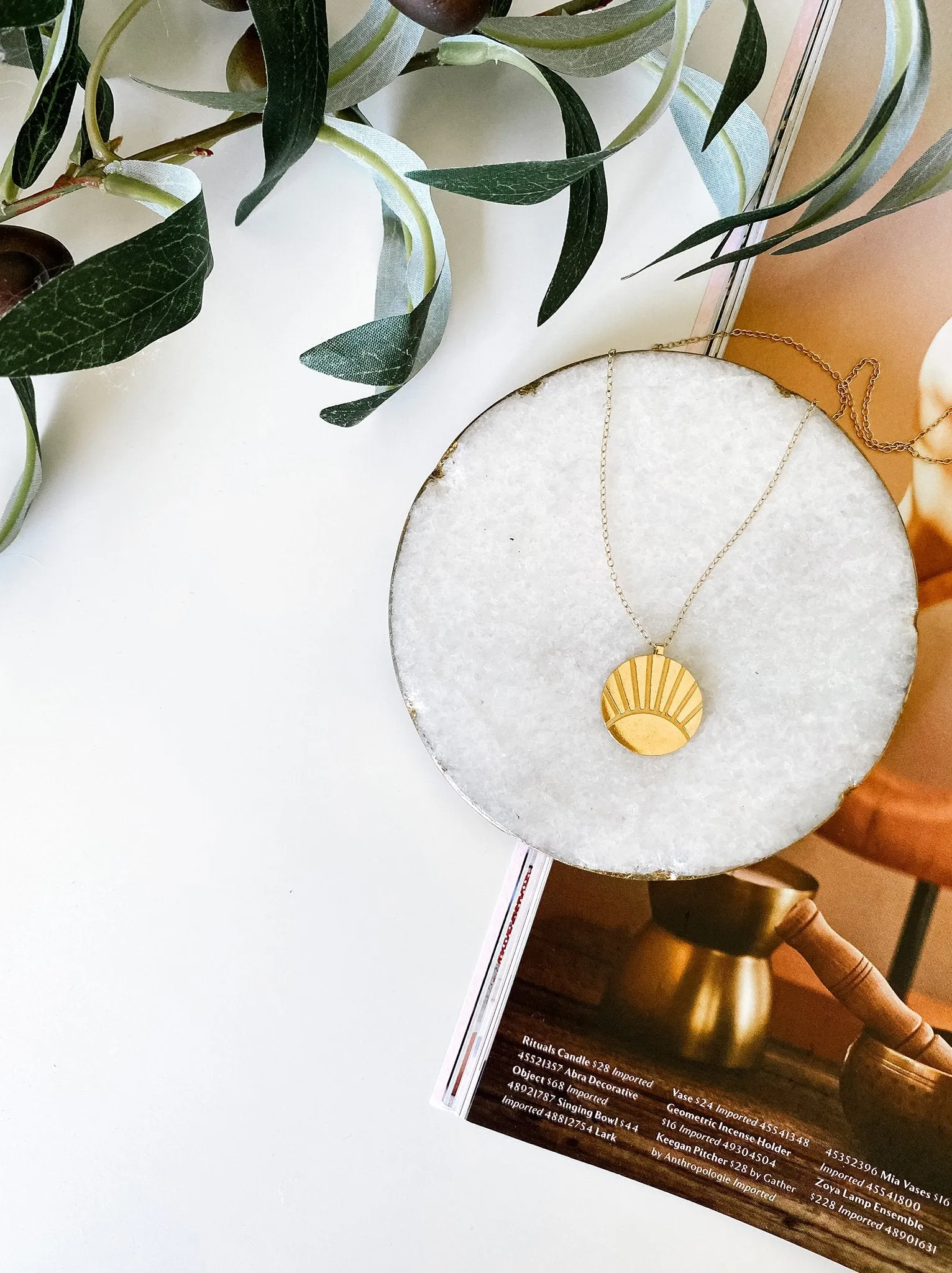Stephanie Coin Necklace