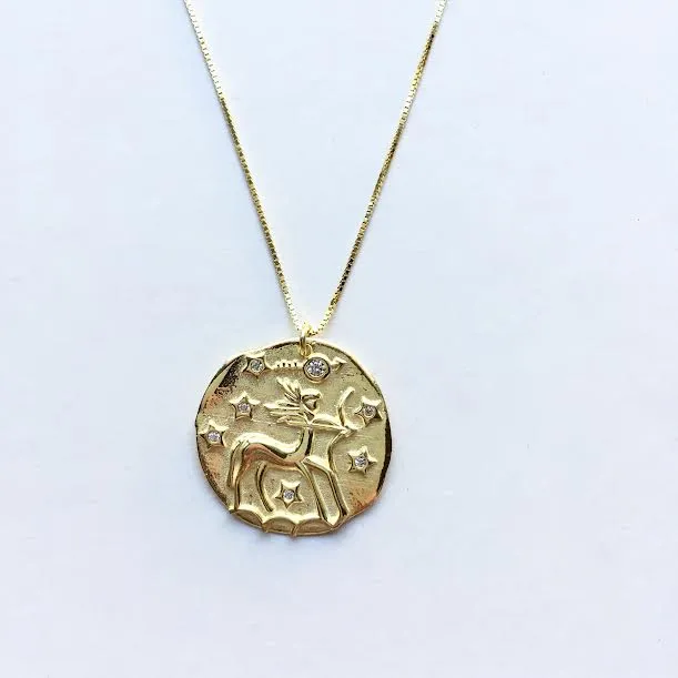 Sterling silver Astrology necklace, choose your zodiac sign!