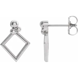 Sterling Silver Geometric Earrings