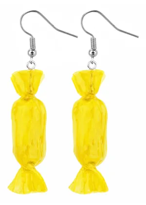 Succubus Jewellery Sweets Drop Earrings Yellow